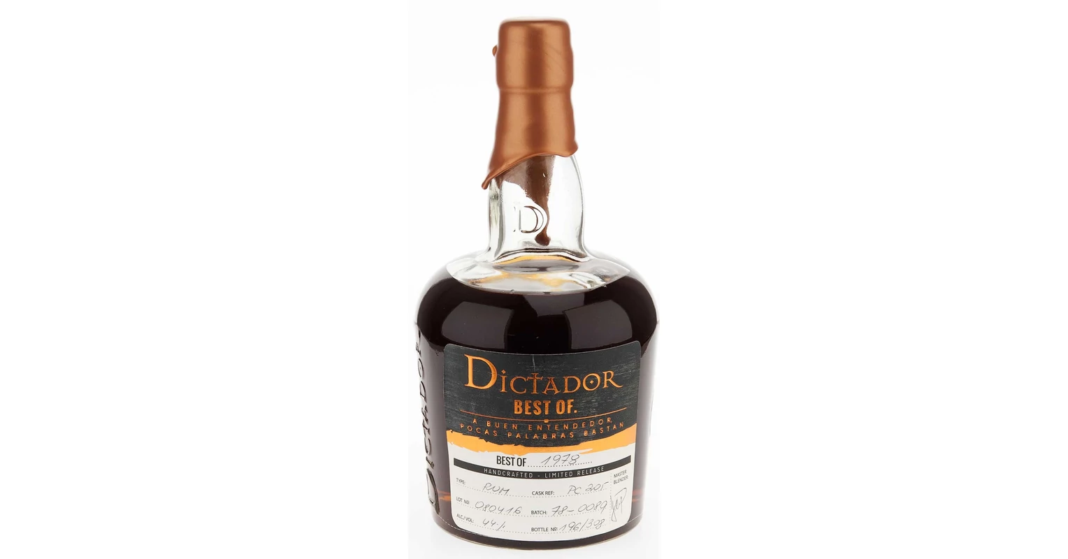 Dictador The Best of rum 1978 0,7L 44% 146.950 Ft Ft-os áron