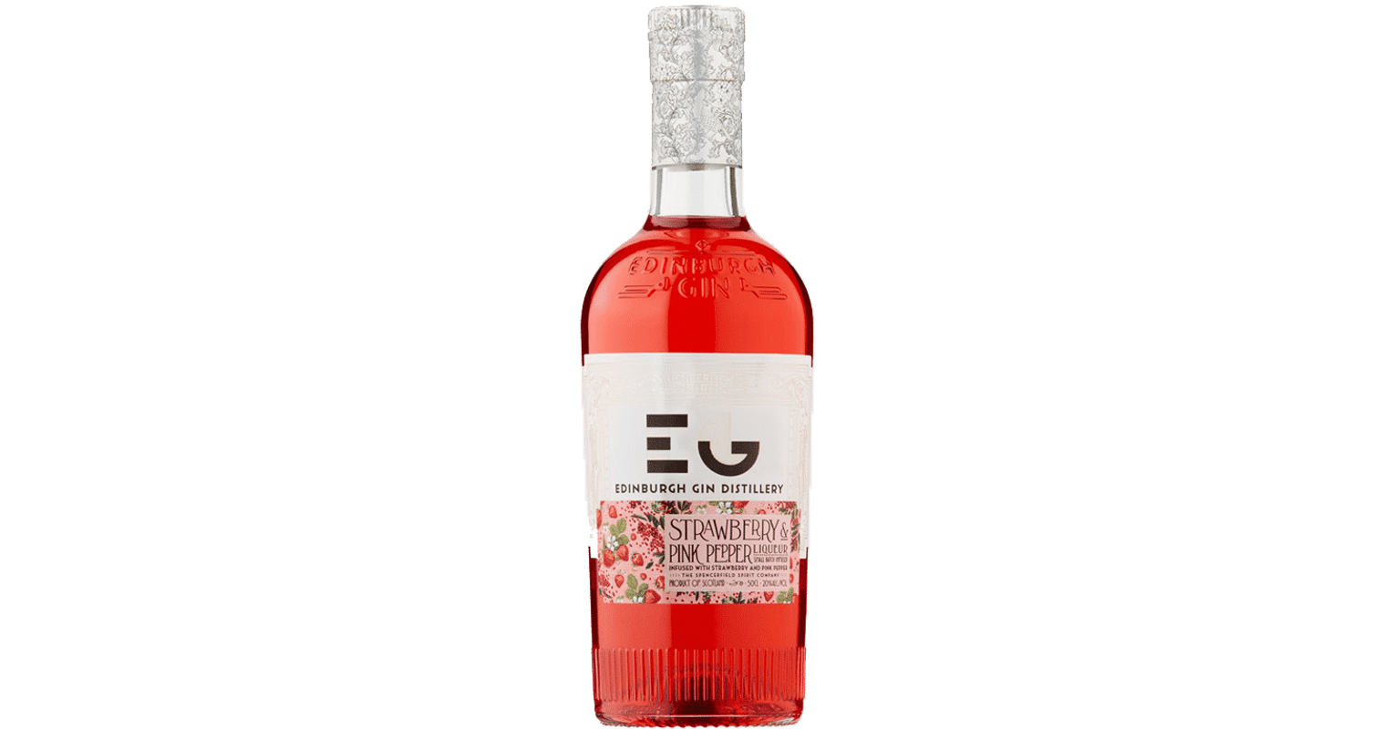 Edinburgh Strawberry & Pink Pepper Gin Liqueur 0,5l 20