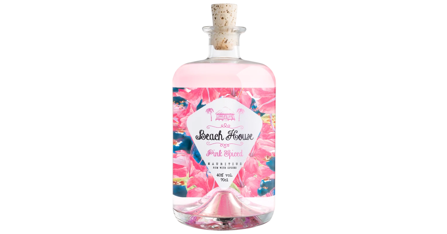 Pink Rum Beach House Pink Spiced rum 0,7L 40%