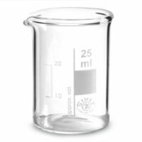 Üveg mérőedény 25ml