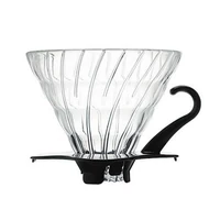 Kép 1/5 - Hario V60 01 üveg dripper fekete