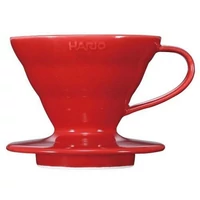 Kép 1/10 - Hario V60 02 kerámia dripper piros