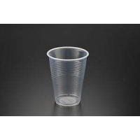 Kép 2/2 - Átlátszó műanyag pohár 200ml 100db/cs