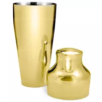 Kép 2/4 - chrono francia shaker két részes arany színű 550 ml