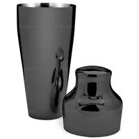 chrono francia shaker két részes gunmetal fekete 550 ml