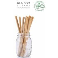 Kép 3/3 - bambusz lebomló szívószál