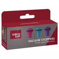 Kép 2/3 - Vacu Vin vákuumdugó borzárhoz 3db-os színes