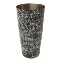Kép 2/2 - JP súlyozott boston shaker floral fekete