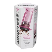 Kép 2/3 - AeroPress - Clear Pink kávékészítő