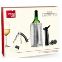 Kép 1/2 - Vacu Vin Essentials bornyitó dugóhúzó szett ezüst