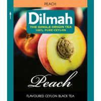 Kép 1/2 - Dilmah peach őszibarackos fekete tea 25 filter/doboz