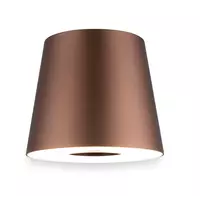 Kép 4/7 - One-Light asztali LED-es tölthető, palackra helyezhető lámpa bronz színű