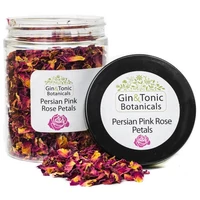 Kép 1/5 - Gin Tonic botanicals közepes tégelyben, perzsa rózsa szirom 18 gr