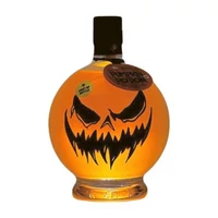 Kép 2/2 - Pumpkin Potion csillogó gyümölcsös likőr 0,7L 12% - világító üvegben