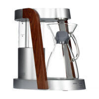 Ratio Eight Coffee Maker - Bright Silver / Walnut Filterkávé készítő