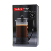 Bodum 3 csészés Brazil 350 ml fekete French Press