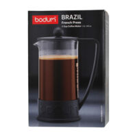 Kép 5/5 - Bodum 8 csészés Brazil 350 ml fekete French Press