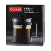Fekete Crema 4 csészés 500 ml Bodum French Press