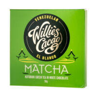 Kép 1/4 - Willi's Cacao - Kotobuki zöld tea, fehér csokoládé 50g