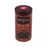 Kép 3/3 - Monbana kávébab csokoládéban 180 gr