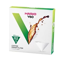 Kép 6/10 - Hario filterpapír V60-02 csöpögőhöz 40 db