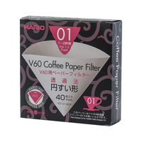 Kép 2/5 - Hario filterpapír V60-01 csöpögőhöz 40 db