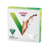 Kép 4/6 - Hario filterpapír V60-01 csöpögőhöz 40 db