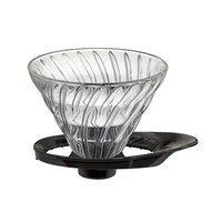 Kép 2/5 - Hario V60 02 üveg dripper fekete