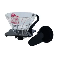 Kép 3/5 - Hario V60 01 üveg dripper fekete