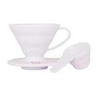 Kép 3/6 - Hario V60 01 műanyag dripper fehér