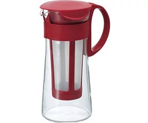 Hario Mizudashi hideg-filterkávé készítő 0,6L piros