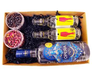 Opera Gin Tonik szett Díszdobozban Ginfűszerrel