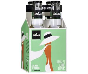 Artisan Amalfi Lime Tonik 4x200ml ajándék hordozható dobozban