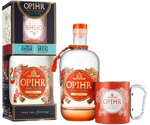 Opihr European Edition Gin 0,7L 43% pdd. + fém bögre