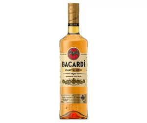 Bacardi Carta Oro Superior Gold Rum 1 L 40%