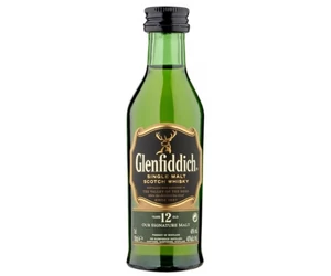 Glenfiddich 12 years whisky mini 0,05L 40%