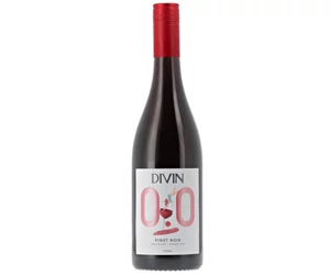 DIVIN Pinot Noir alkoholmentesített borból (96,5%) készült alkoholmentes ital 0,75L