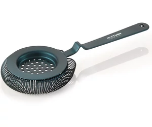 NOCTURN Spirálszűrő julepszűrővel 20,5 cm rozsdamentes acél matt kék