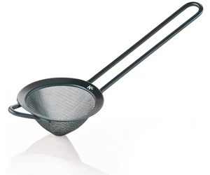 NOCTURN finomszűrő 25,5 cm rozsdamentes acél matt kék