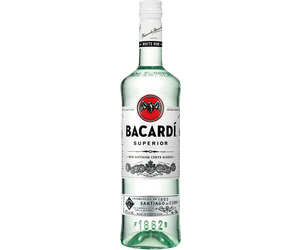 Bacardi Carta Blanca Rum 0,7L 37,5%