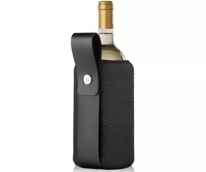 Vacu Vin bor- és pezsgőhűtő mandzsetta Artico Flexible fekete