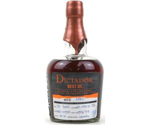 Dictador The Best of rum 1982 0,7L 42,6%