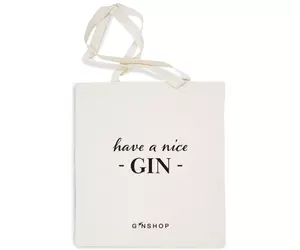 Feliratos Gin Tonic Vászontáska Have a Nice
