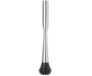 Elegáns inox muddler csúszásmentes fejjel