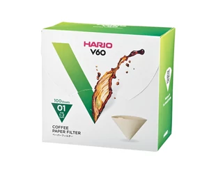 Hario - Misarashi 100 db filterpapír, barna - V60-01