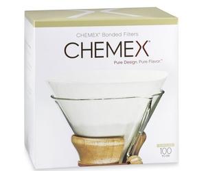Chemex lekerekített filterpapír 100db/cs