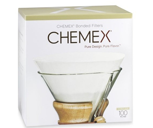 Chemex lekerekített filterpapír 100db/cs
