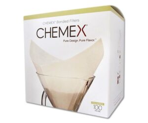 Chemex csücskös filterpapír 100db/cs