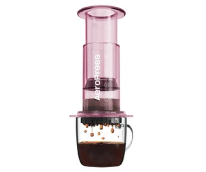 AeroPress - Clear Pink kávékészítő