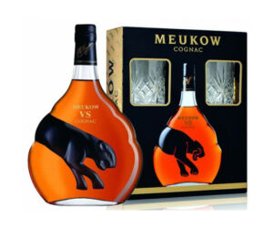 Meukow Cognac VS dd. + 2 pohár 0,7L 40%
